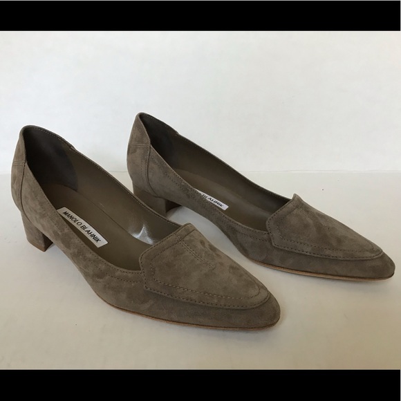 Manolo Blahnik Shoes - ✨PRICE DROP✨ Manolo Blahnik Canoscio Block Heels